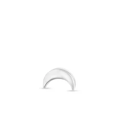 Best Kolczyk srebrny księżyc Piercing|Kolczyki